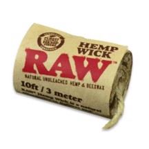 RAW - Hemp Wick 3 m