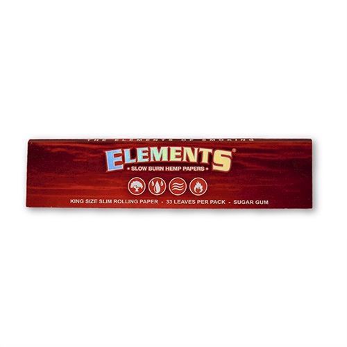 Elements - Röd King Size Slim