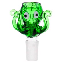 ArtGlass - Octopus Glasskål Grön SG 14.5