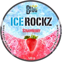 BIGG - Ice Rockz Strawberry 120g