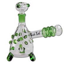 Black Leaf - Feet Bong Green 15 cm