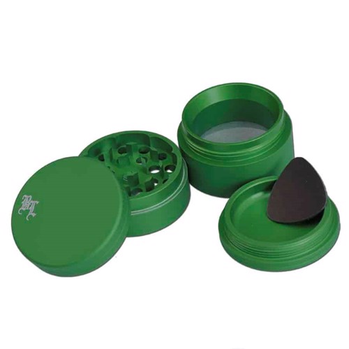 Black Leaf - Matt Green Grinder Ø50