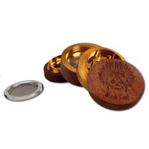Black Leaf - Röd indisk Grinder Ø60