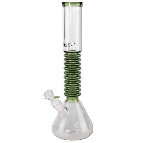 Black Leaf - Ring Bong Green 39 cm
