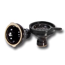 Black Leaf - Shisha Top Bowl