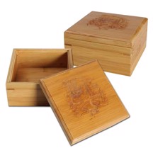 Black Leaf - Skull Large Bambu Box