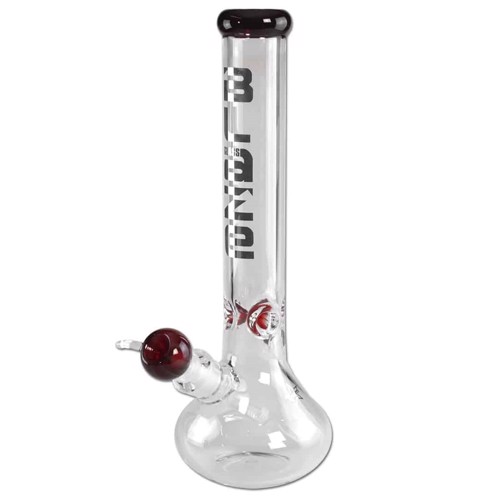 Blaze Glass - Belly Red Ice Pipe 40 cm