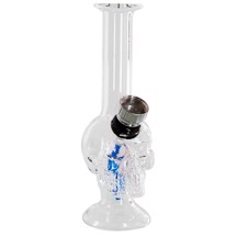 Champ HIGH - Mini Skull Glass Bong Klar 12 cm