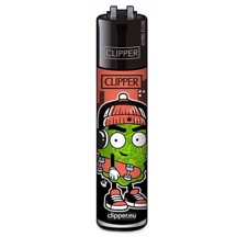 Clipper Lighter - 420 Buddies Röd
