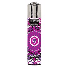 Clipper Lighter - Alien Pink