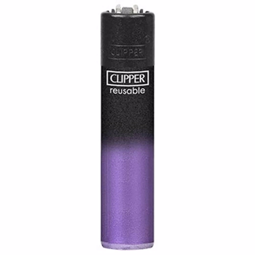 Clipper Lighter - Crystal Gradient Lila
