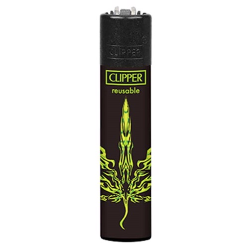 Clipper Lighter - Fire Leaf Green