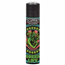 Clipper Lighter - Green Life