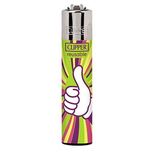 Clipper Lighter - Hippie Moments Lila