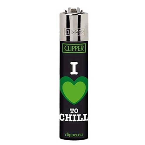 Clipper Lighter - I Love To Chill