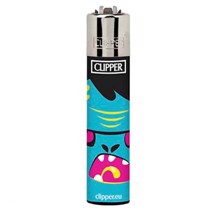 Clipper Lighter - Monster Horror Blue