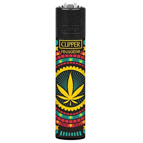 Clipper Lighter - Power Leaves Gul