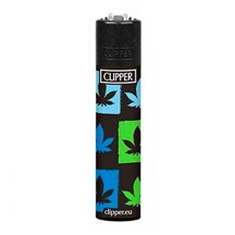 Clipper Lighter - Spray Black'n'Blue