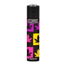 Clipper Lighter - Spray Black'n'Pink