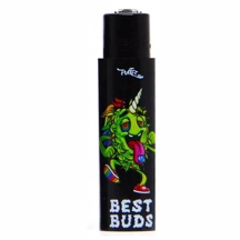 Clipper x Best Buds - Lighter Black (inkl. Grinder Case)