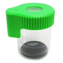 Dank 420 - Förstoringsglas LED Glasburk Grön