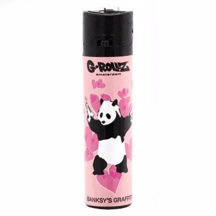 G-Rollz - Banksy's Graffiti Pink Panda Lighter