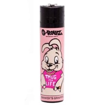 G-Rollz - Banksy's Graffiti Pink Thug of Life Lighter