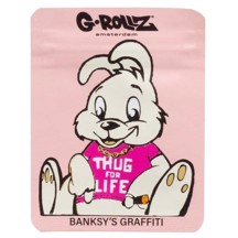 G-Rollz - Banksy's Thug for Life Rosa Smellproof 65x85 mm