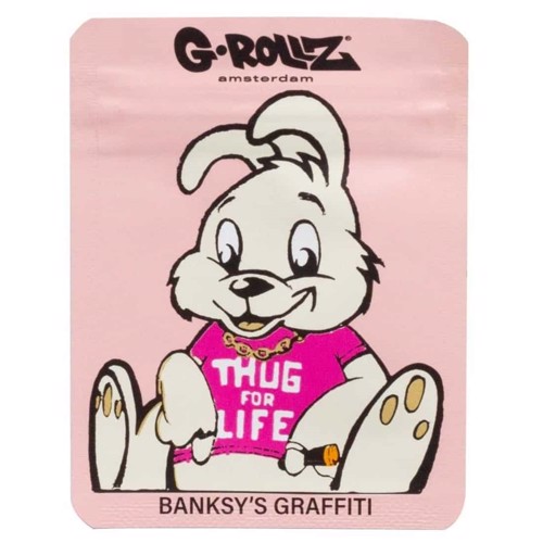 G-Rollz - Banksy\'s Thug for Life Rosa Smellproof 65x85 mm