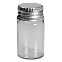 Glasrör m / Skruvlock 16 ml