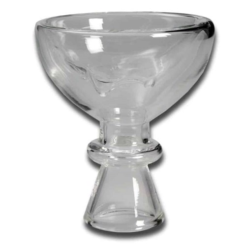 Vattenpipa i glas - skålkammare