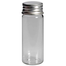 Glasrör m / Skruvlock 28 ml