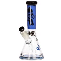 Grace Glass - Cheech & Chong Beaker Bong Blå 32 cm