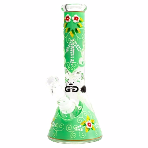 Grace Glass - Glödande Beaker Grön 32 cm