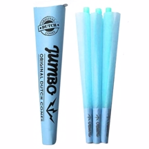 Jumbo - Dutch Cones King Size Blue 3 st