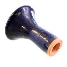 Kaya Shisha - Glaserad Deep Clay Funnel Blue 105 mm