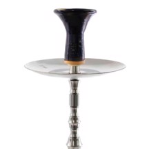 Kaya Shisha - Glaserad Deep Clay Funnel Blue 105 mm