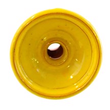 Kaya Shisha - Glaserad djup lertratt Gul 105 mm