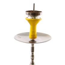 Kaya Shisha - Glaserad djup lertratt Gul 105 mm
