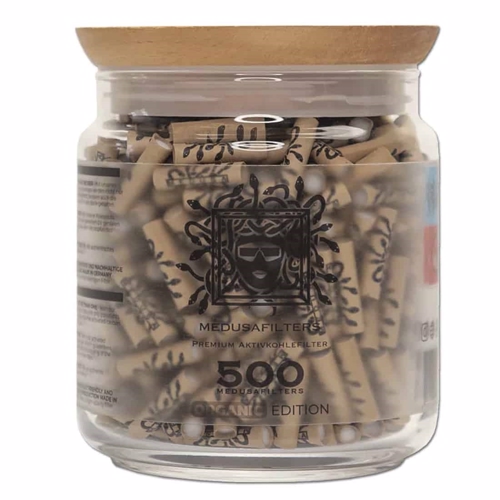 Medusa - Organic Edition Activated Carbon Filter Tips 500 st