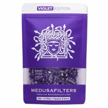 Medusa - Violet Edition Activated Carbon Filter Tips 255 st