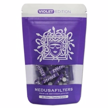 Medusa - Violet Edition Activated Carbon Filter Tips 50 st