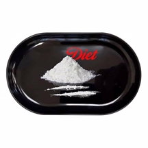 Metallbricka - Diet 130 x 80 mm