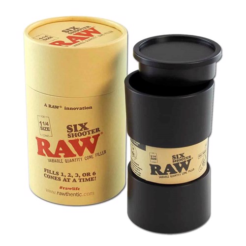 RAW - Six Shooter 1 1/4 Size Cone Filler