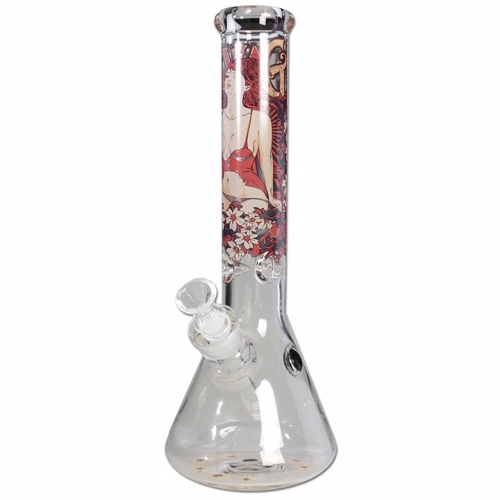 Savage - Glas Ice Bong 35 cm