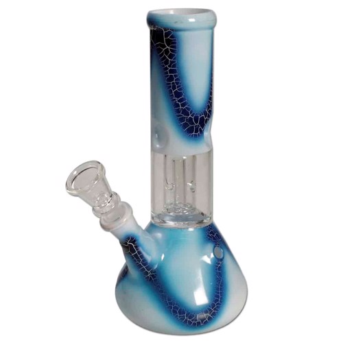 Scott - Dome Percolator Ice Bong Blue 22 cm