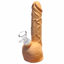 Scott - White Penis Silikon Bong 20 cm