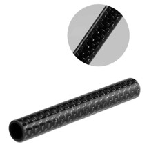 Snuffrör - Kolrör Svart 80 mm