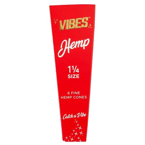 Vibes - Cones Hampa 1 1/4 Storlek 6 st