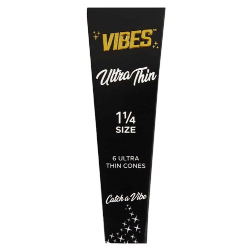 Vibes - Cones Ultra Thin 1 1/4 Storlek 6 st